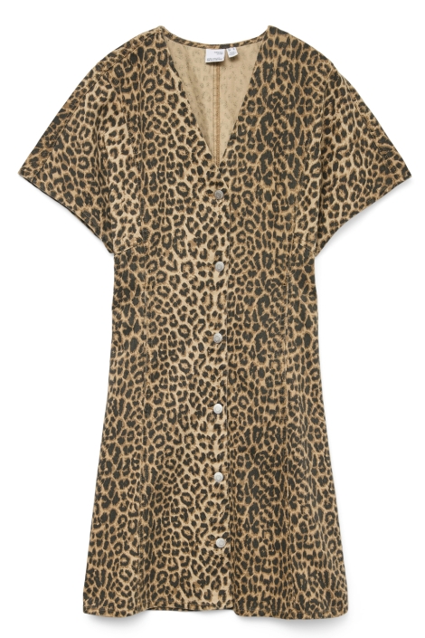 Vero Moda vmpenelope ss v-neck short dnm dres